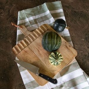 Carved Cutting Board Wide